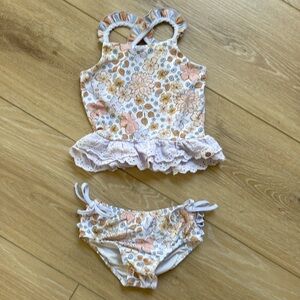 Flower Print Tankini